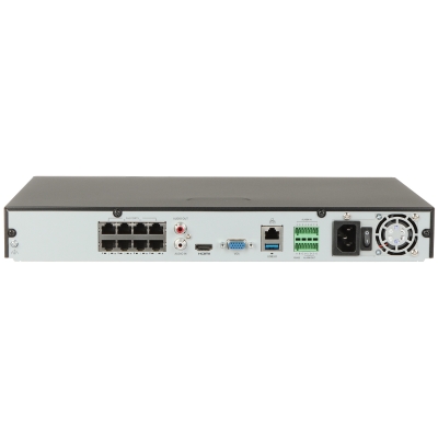REJESTRATOR IP NVR302-08E2-P8-IQ 8 KANAŁÓW, 8 PoE UNIVIEW