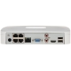 REJESTRATOR IP NVR4104-P-4KS2/L 4 KANAŁY, 4 PoE DAHUA