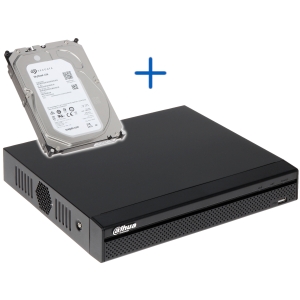 ZESTAW PROMOCYJNY REJESTRATOR IP + DYSK TWARDY NVR4108HS-8P-4KS2/L+2TB 8 KANAŁÓW DAHUA