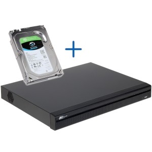 ZESTAW PROMOCYJNY REJESTRATOR + DYSK TWARDY NVR4208-8P-4KS2+2TB 8 KANAŁÓW + 8-PORTOWY SWITCH POE DAHUA