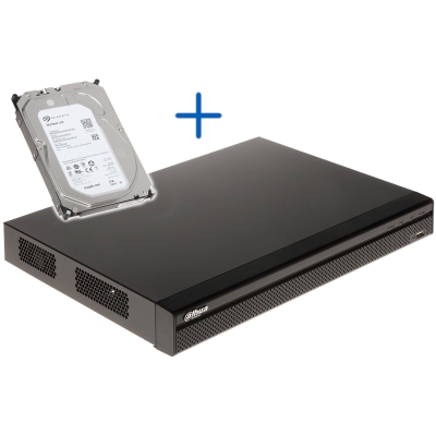 ZESTAW PROMOCYJNY REJESTRATOR IP + DYSK TWARDY NVR4216-4KS2/L+2TB 16 KANAŁÓW DAHUA