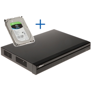 ZESTAW PROMOCYJNY REJESTRATOR IP + DYSK TWARDY NVR4216-4KS2/L+4TB 16 KANAŁÓW DAHUA