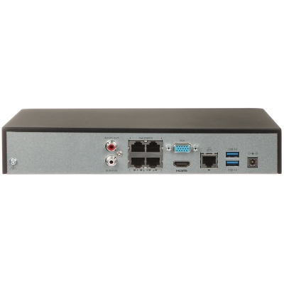 REJESTRATOR IP NVR501-04B-P4 4 KANAŁY, 4 PoE UNIVIEW