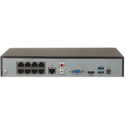 REJESTRATOR IP NVR501-08B-P8 8 KANAŁÓW, 8 PoE UNIVIEW