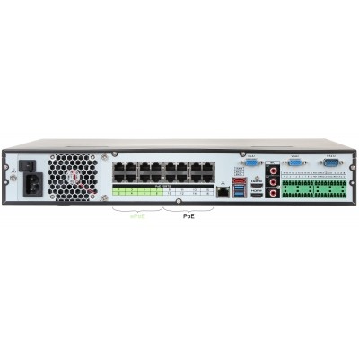 REJESTRATOR IP NVR5416-16P-4KS2E 16 KANAŁÓW, 16 PoE DAHUA