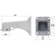 KAMERA IP SZYBKOOBROTOWA ZEWNĘTRZNA OMEGA-40P20-12 5 Mpx 4.7 ... 94 mm