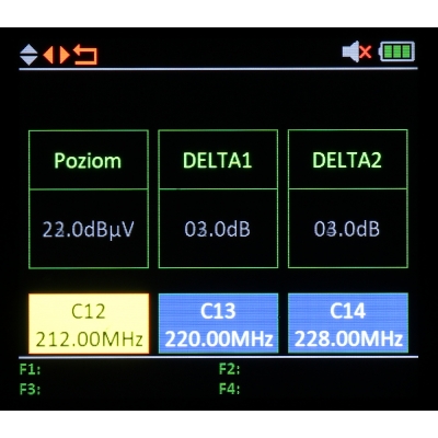 UNIWERSALNY MIERNIK PCM-1220 DVB-T/T2 DVB-S/S2 DVB-C/C2