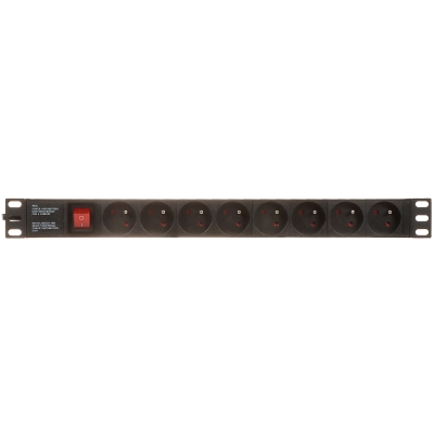 LISTWA ZASILAJĄCA PD-8/R-IEC 1.8 m