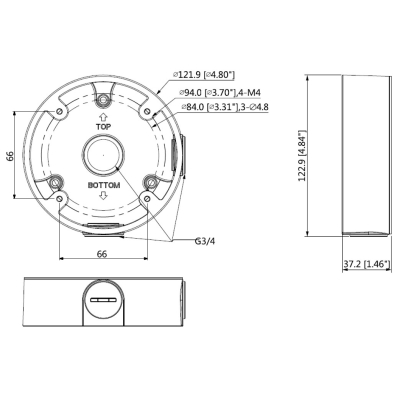 UCHWYT KAMERY PFA13C DAHUA