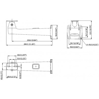 UCHWYT OBUDOWY PFB605W DAHUA