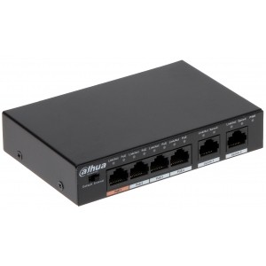SWITCH POE PFS3006-4ET-60 4-PORTOWY DAHUA
