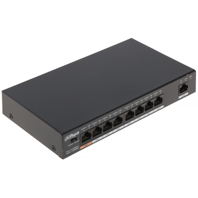 SWITCH POE PFS3009-8ET1GT-96 8-PORTOWY DAHUA