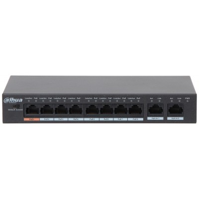SWITCH PRZEMYSŁOWY POE PFS3010-8ET-96 8-PORTOWY DAHUA