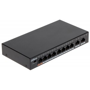 SWITCH PRZEMYSŁOWY POE PFS3010-8ET-96 8-PORTOWY DAHUA
