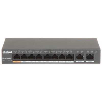 SWITCH PRZEMYSŁOWY POE PFS3010-8GT-96 8-PORTOWY DAHUA