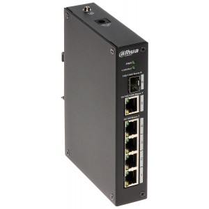 SWITCH PRZEMYSŁOWY   PFS3106-4T 4-PORTOWY +SFP DAHUA