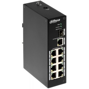 SWITCH PRZEMYSŁOWY POE PFS3110-8P-96 10-PORTOWY +SFP DAHUA