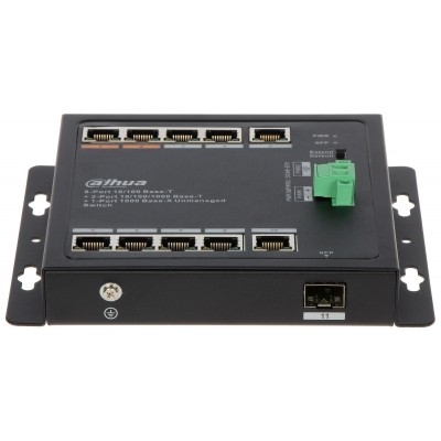 SWITCH PRZEMYSŁOWY POE PFS3111-8ET-96-F 8-PORTOWY DAHUA