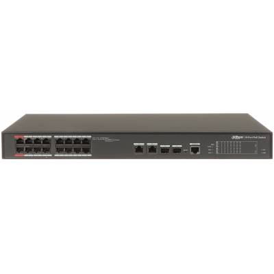 SWITCH POE PFS4218-16ET-240-V2 16-PORTOWY SFP DAHUA