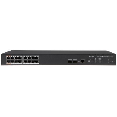 SWITCH POE PFS4218-16GT-190 16-PORTOWY SFP DAHUA