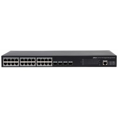 Switch POE PFS4428-24GT-370 24-PORTOWY + SFP DAHUA