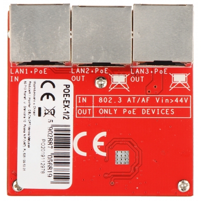 Switch PoE POE-EX-1/2 3-PORTOWY