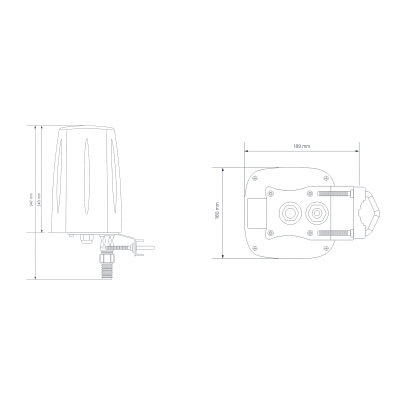 ANTENA PR1IC860 COMBO LTE Wi-Fi Teltonika