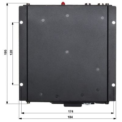 REJESTRATOR MOBILNY AHD, PAL, IP PROTECT-116 4 KANAŁY