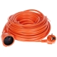 PRZEDŁUŻACZ Z UZIEMIENIEM PS-3X1.5-20M/ORANGE 20 m