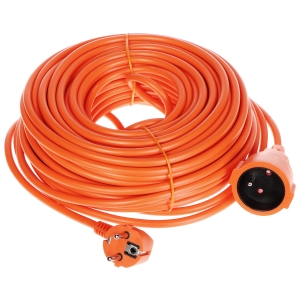 PRZEDŁUŻACZ Z UZIEMIENIEM PS-3X1.5-30M/ORANGE 30 m