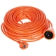 PRZEDŁUŻACZ Z UZIEMIENIEM PS-3X1.5-30M/ORANGE 30 m
