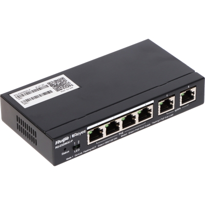 SWITCH POE RG-ES206GC-P 4-PORTOWY REYEE