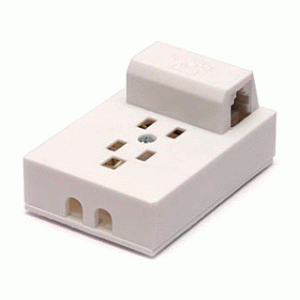 GNIAZDO ZAKOŃCZENIOWE RJ11-G+TEL-G/NT