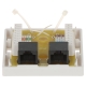 GNIAZDO KOŃCOWE RJ45-2G1/6 PODWÓJNE