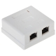 GNIAZDO KOŃCOWE RJ45-2G5/6 PODWÓJNE