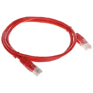 PATCHCORD RJ45/1.0-RED 1.0 m CONOTECH