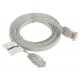 PATCHCORD RJ45/1.5-GY/FL 1.5 m