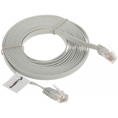 PATCHCORD RJ45/3.0-GY/FL 3.0 m