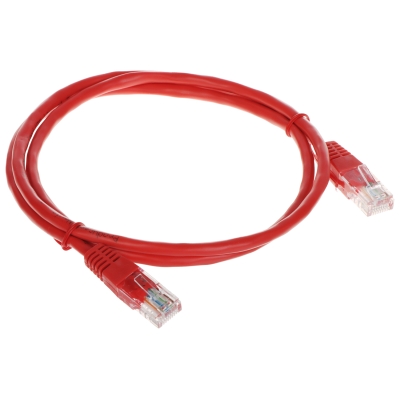 PATCHCORD RJ45/1.0-RED 1.0 m CONOTECH