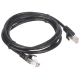 PATCHCORD RJ45/1.8-BLACK 1.8 m