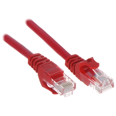 PATCHCORD RJ45/3.0-RED 3.0 m