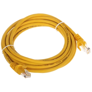 PATCHCORD RJ45/3.0-YELLOW 3.0 m