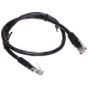 PATCHCORD RJ45/6/0.5-BLACK 0.5 m