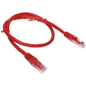 PATCHCORD RJ45/6/0.5-RED 0.5 m