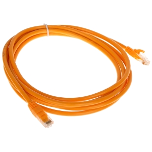 PATCHCORD RJ45/6/3.0-ORANGE 3 m