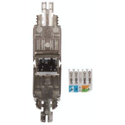 WTYK MODULARNY EKRANOWANY RJ45/FTP6A-HAND