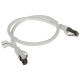 PATCHCORD RJ45/SFTP/8.1/0.5-GREY 0.5 m Lanberg