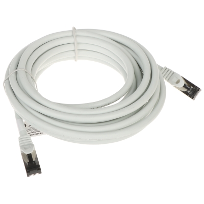 PATCHCORD RJ45/SFTP/8.1/5.0-GREY 5.0 m Lanberg