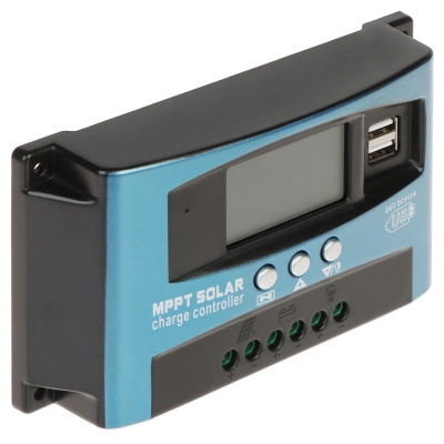 REGULATOR SOLARNY ŁADOWANIA AKUMULATORÓW SCC-40A-MPPT-LCD-M2