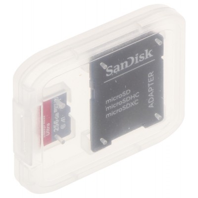 KARTA PAMIĘCI SD-MICRO-10/256-SANDISK microSD UHS-I, SDXC 256 GB SANDISK
